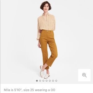 Everlane straight leg crop